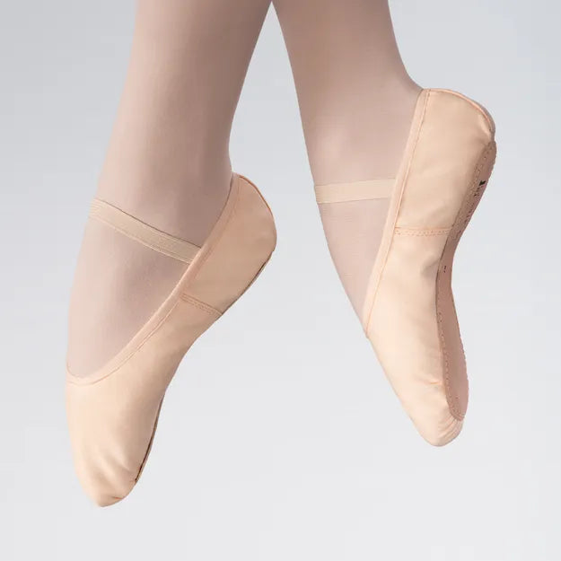 Children's 1st Position Canvas Ballet Shoe